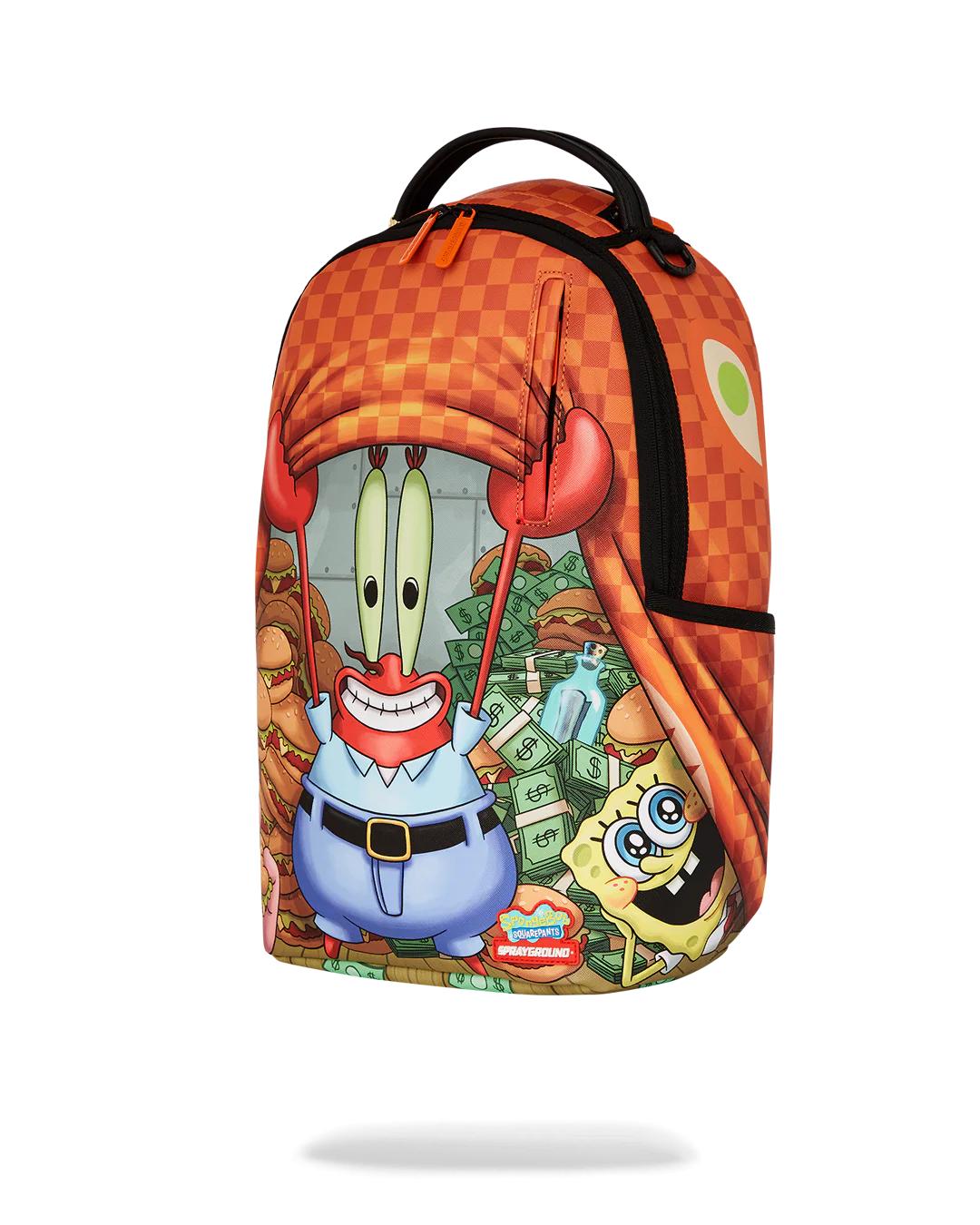 Sprayground SPONGEBOB STACK UP KRABS BACKPACK
