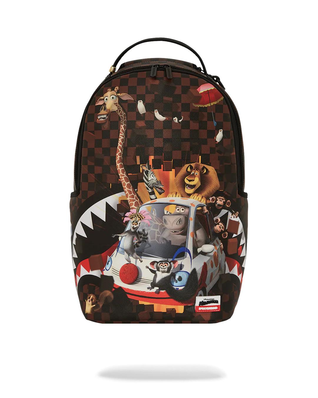 Sprayground MADAGASCAR ROLLIN THRU DLXSV BACKPACK