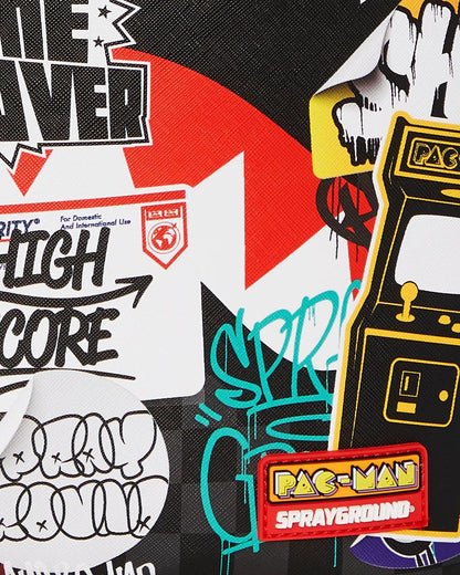 Sprayground PACMAN LEVELED-UP ART BACKPACK