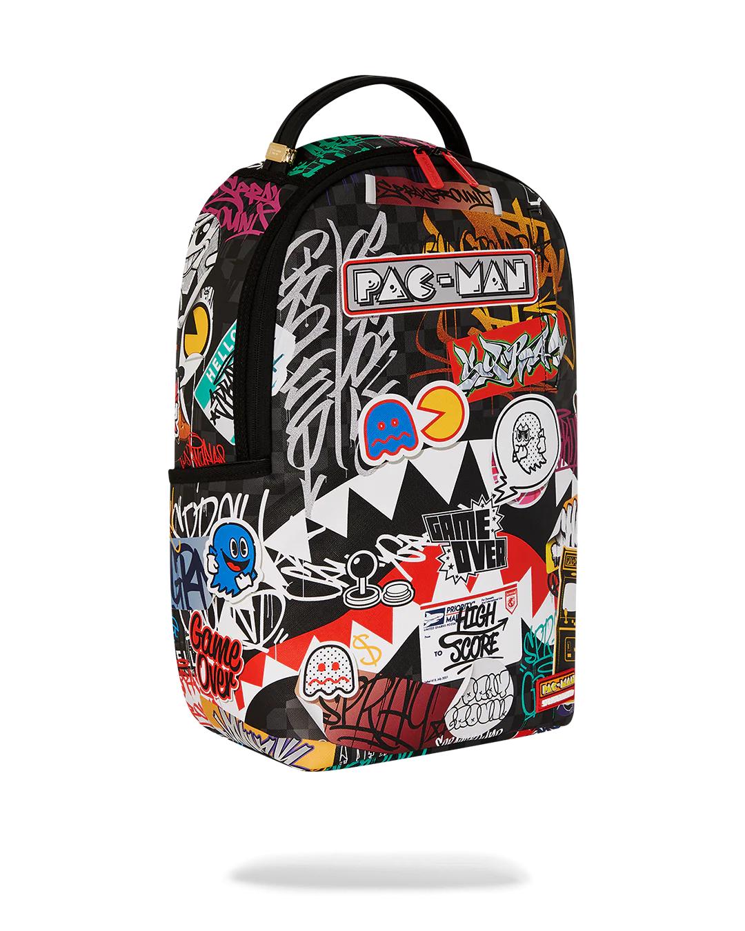 Sprayground PACMAN LEVELED-UP ART BACKPACK