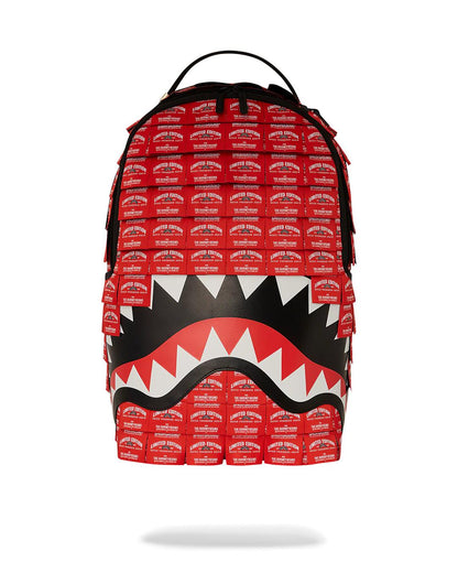 Sprayground MADE OF WOVEN LABELS SHARK BACKPACK