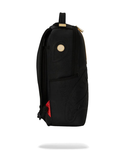 Sprayground GOLD AND BLACK RACING STRIPES BACKPACK