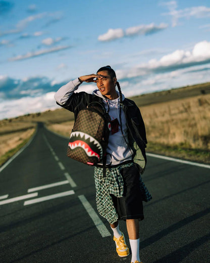 Sprayground SHARKS IN PARIS BLUR EFFECT BACKPACK
