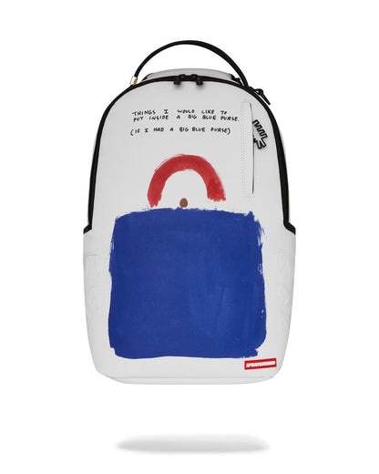 Sprayground KEITH HARING BIG BLUE PURSE ART BACKPACK