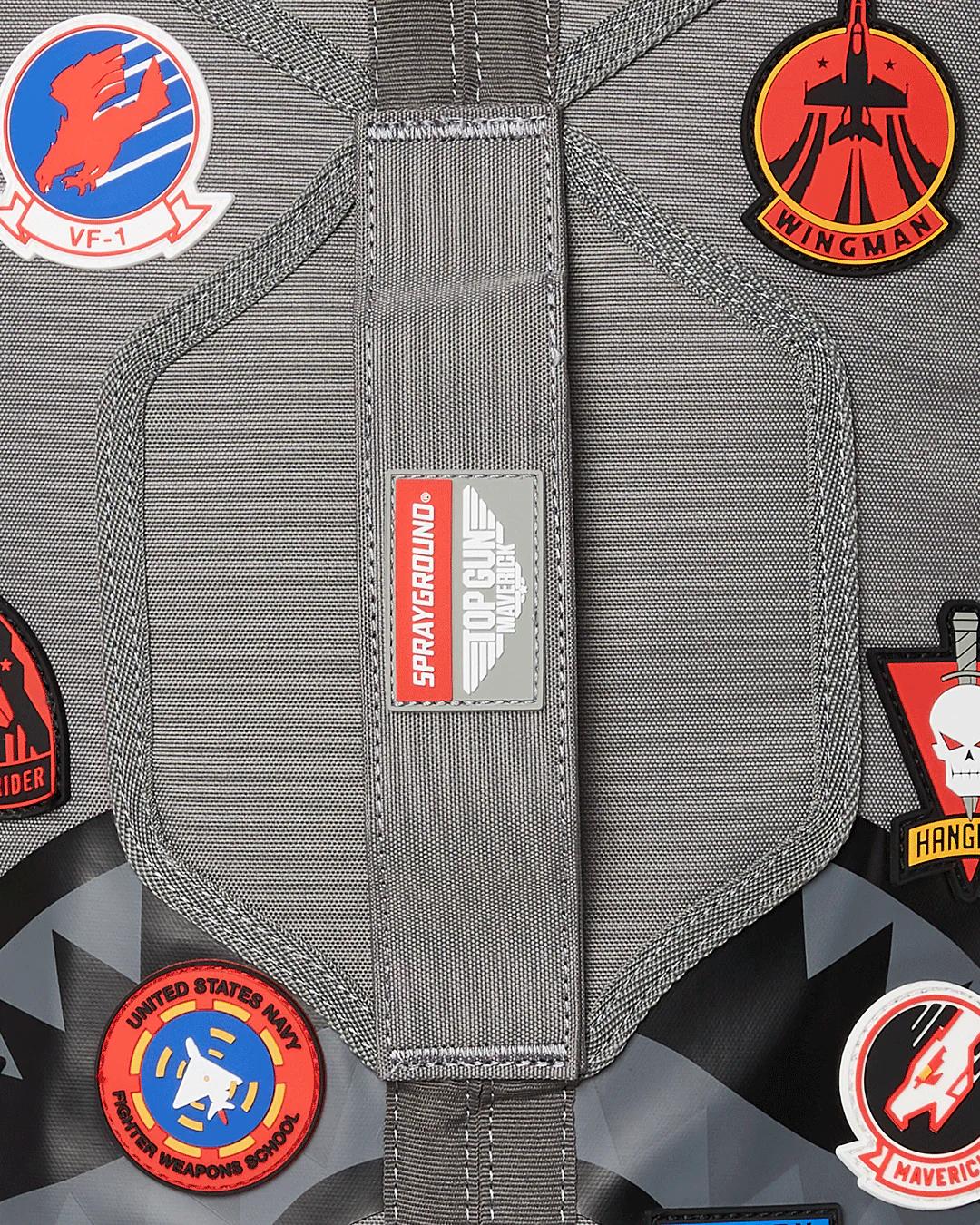Sprayground TOP GUN FLIGHT CREW OFFICIAL COLLAB PILOT BACKPACK