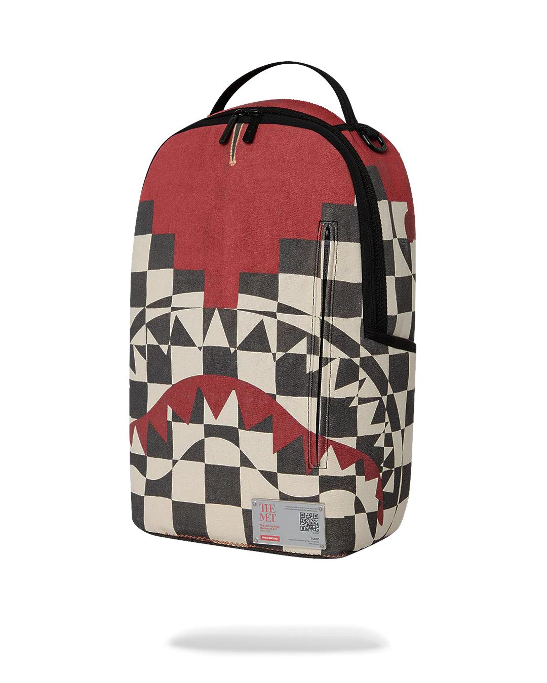 Sprayground THE MET INCA CHECKERBOARD BACKPACK